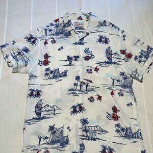 Kahala Hawaiian Aloha Shirt - Size Large